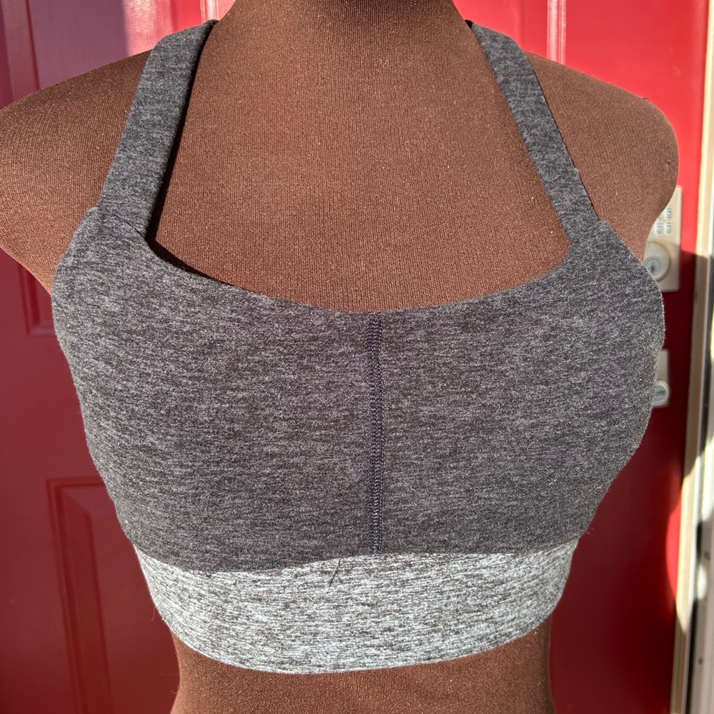 Fabletics Sm ‘Heatherflex’tonal Longline Sport Br… - image 4